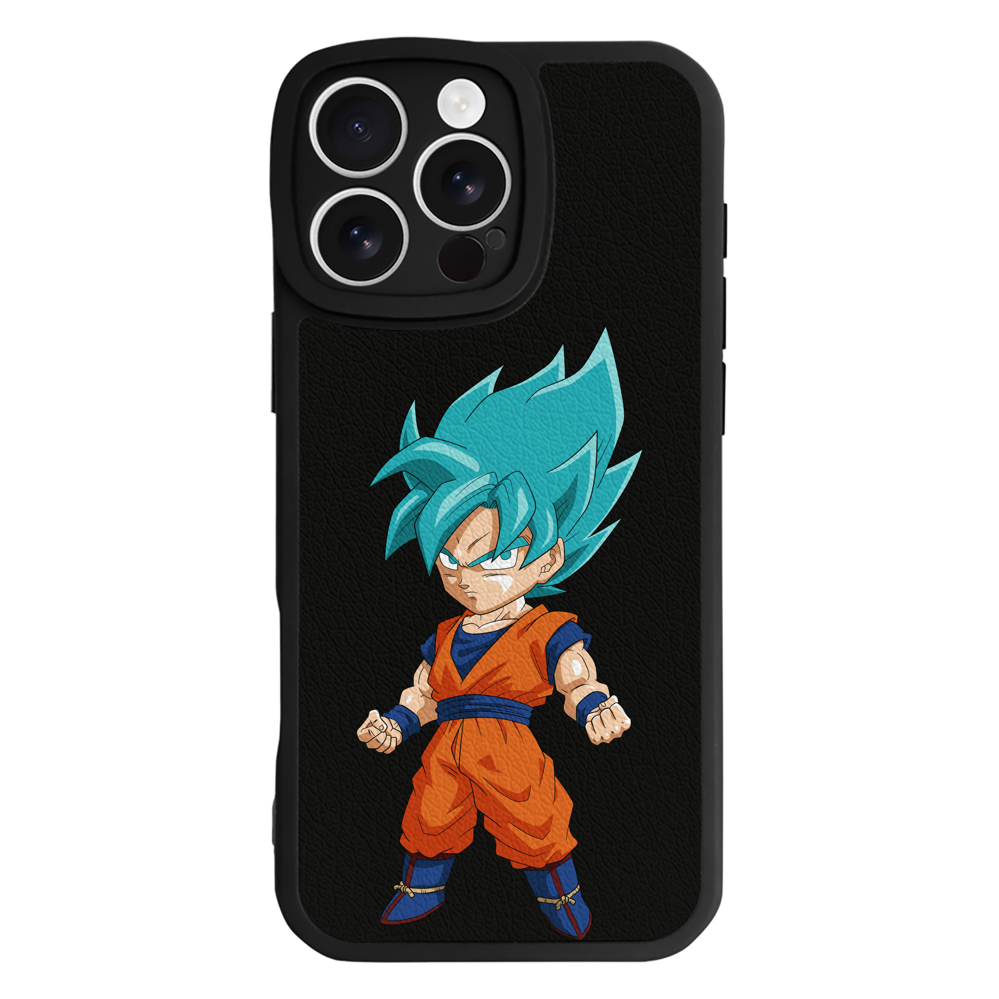 （画像用） ドラゴンボール 孫 悟飯（そんごはん）DRAGON BALL Son Gohan 【iPhone 16シリーズ対応】シリコンスマホケース（レザー調） 材質：シリコン